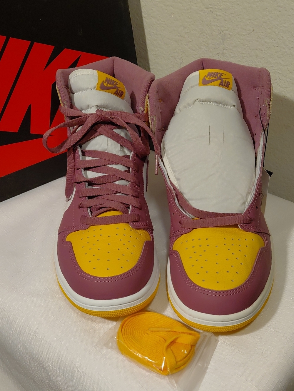 Nike Air Jordan 1 Retro Brotherhood High-Top Sneakers